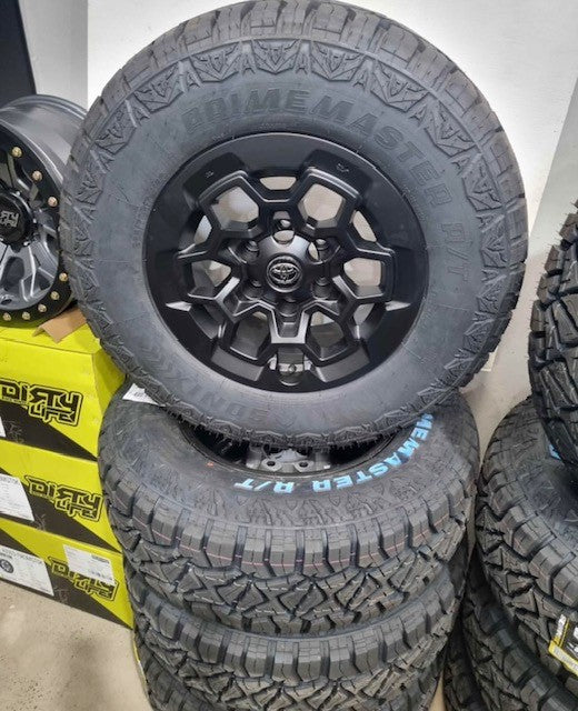 PDXX Toyota GR Sport & SRT Style Wheels with Sonix Primemaster R/T Tyres – Set of 4